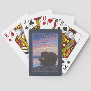 Jeu De Cartes Ours et CUB - Skagway, Alaska