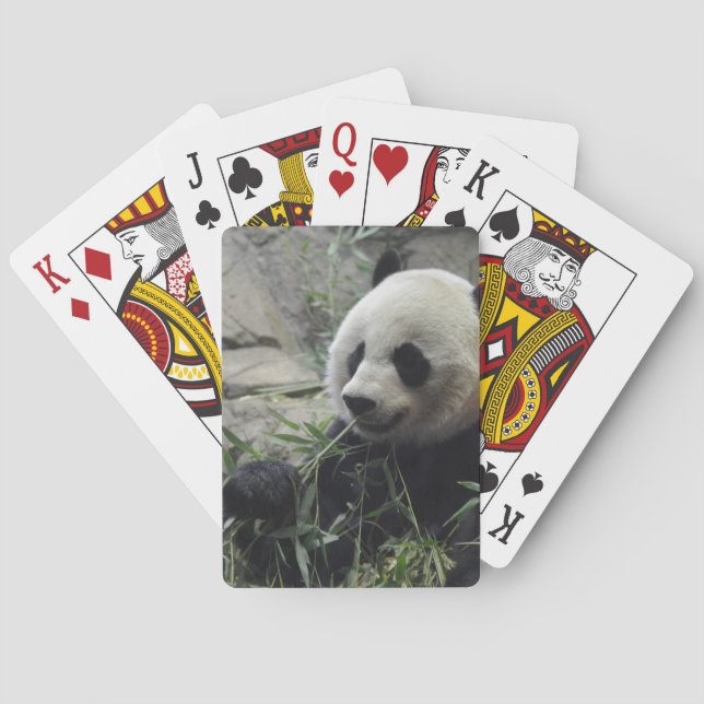 Jeu De Cartes Ours panda chinois géant (dos)