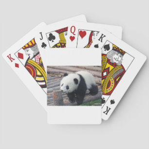 Jeu De Cartes ours panda personnaliser anniversaires sur mesure