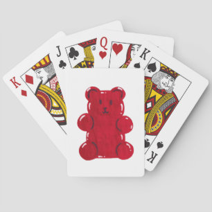 Jeu De Cartes ours rouge