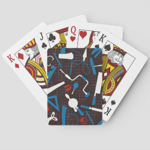 Jeu De Cartes Outils de menuiserie, travail du bois