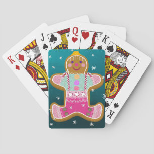 Jeu De Cartes Pain d'épices Garçon Jouer aux cartes