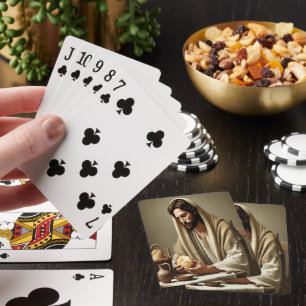 Jeu De Cartes Pain et vin : Réflexion sacrée