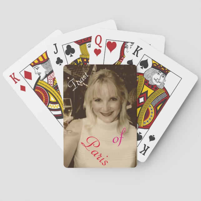 Jeu De Cartes "Pain grillé de Paris (dos)