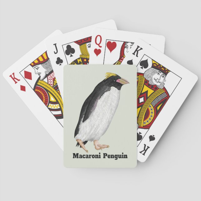 Jeu De Cartes Palaeeudyptes Pingouin disparu (dos)