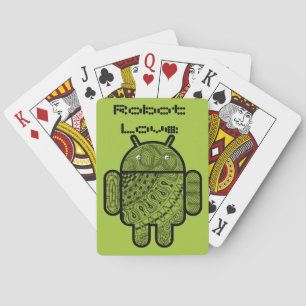 Jeu De Cartes Pancho Doodle Character pour le robot Android™