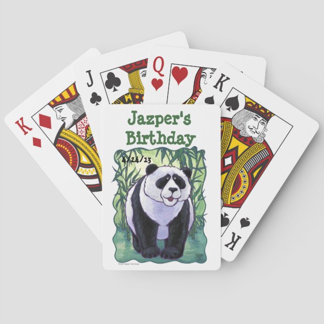 Jeu De Cartes Panda Bear Party Centre (dos)
