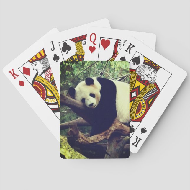 Jeu De Cartes Panda Bear Players (dos)