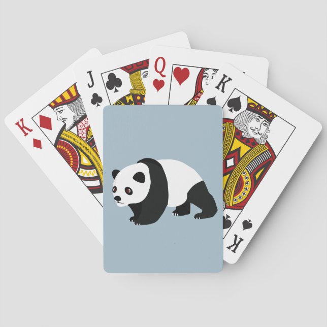 Jeu De Cartes Panda Bicyclettes de jeu (dos)