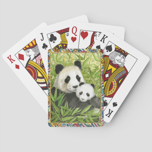 Jeu De Cartes Panda carte à jouer (dos)