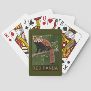 Jeu De Cartes Panda rouge