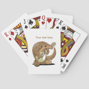 Jeu De Cartes Pangolin en mandoline