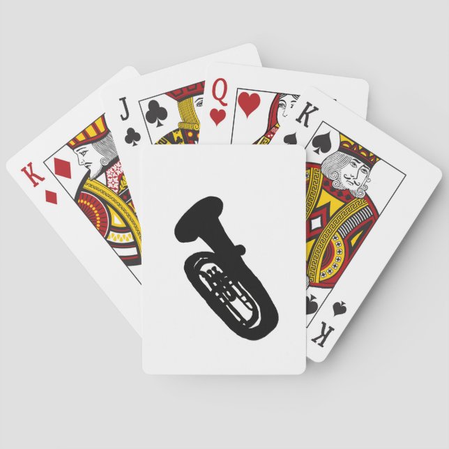 Jeu De Cartes Panier de cartes Tuba (dos)