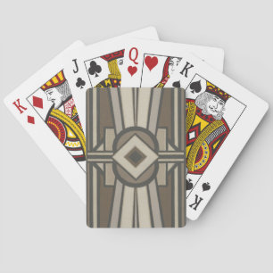Jeu De Cartes Panneau Déco neutre II