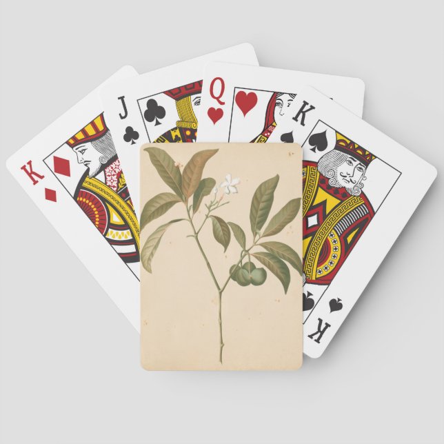 Jeu De Cartes Panneau Décor Cobalt I (dos)