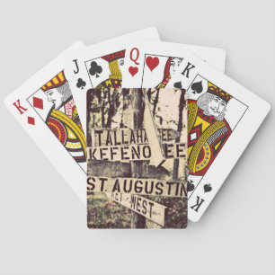 Jeu De Cartes Panneau directionnel Floride