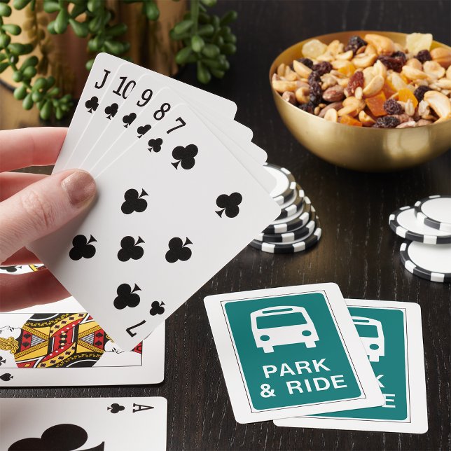 Jeu De Cartes Panneau Parc Et Ride (Créateur téléchargé)