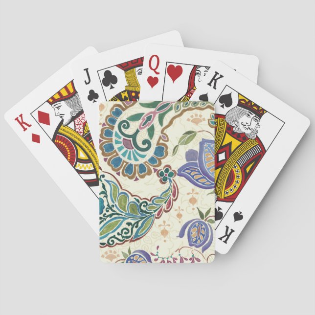 Jeu De Cartes Paon lunatique (dos)