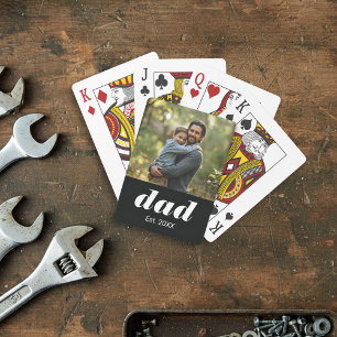 Jeu De Cartes Papa a établi la fête des pères photo