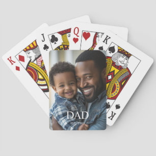 Jeu De Cartes Papa a établi une photo simple moderne
