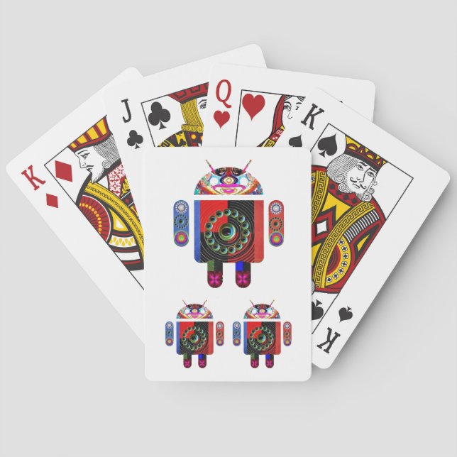Jeu De Cartes Papa et bébé Android - Art101 par Navin (dos)