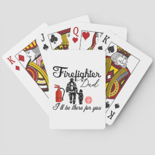 Jeu De Cartes Papa pompier Cadeaux de Fête des pères