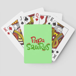 Jeu De Cartes Papa Saurus Graphic