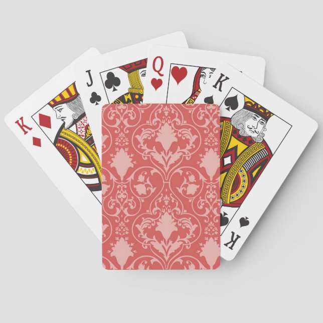 Jeu De Cartes Papier peint antique de rouleau (dos)