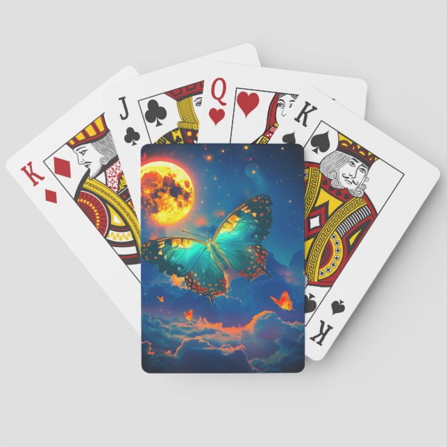 Jeu De Cartes Papillon (dos)