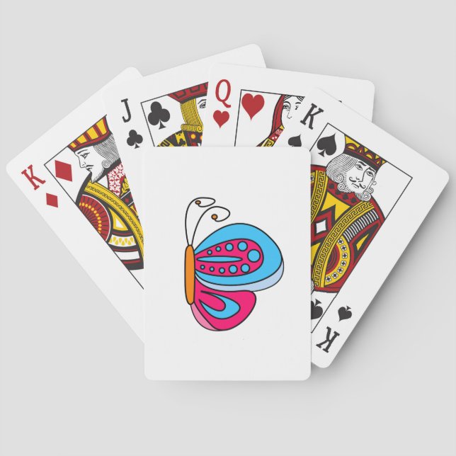 Jeu De Cartes Papillon (dos)