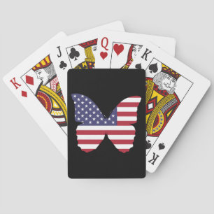 Jeu De Cartes papillon américain jouant aux cartes