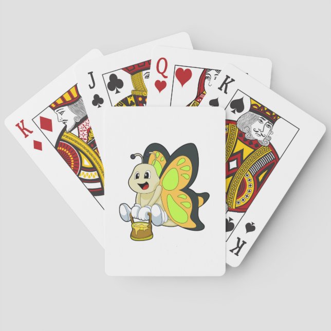 Jeu De Cartes Papillon au miel (dos)