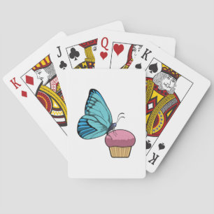 Jeu De Cartes Papillon avec muffin