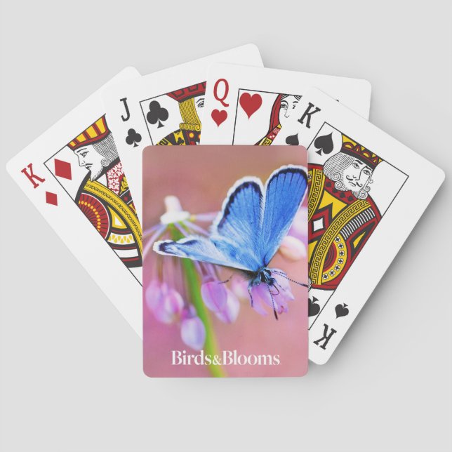 Jeu De Cartes Papillon azuré (dos)