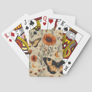 Jeu De Cartes Papillon sauvage vintage (7)
