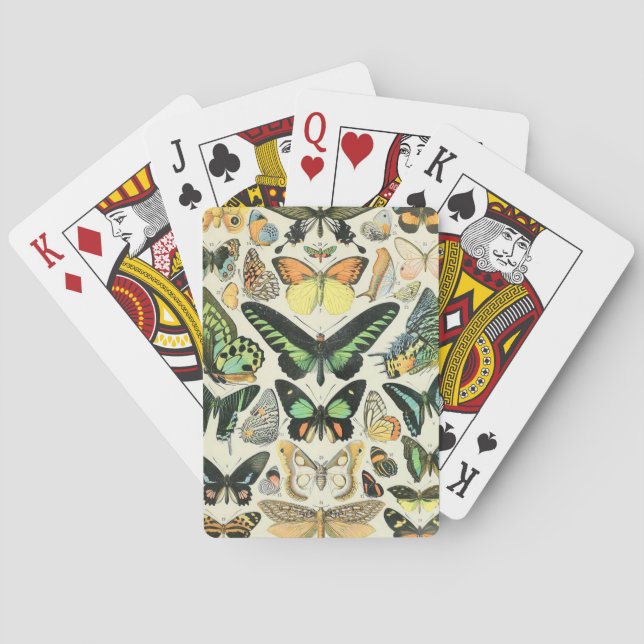 Jeu De Cartes Papillons Adolphe Millot B (dos)