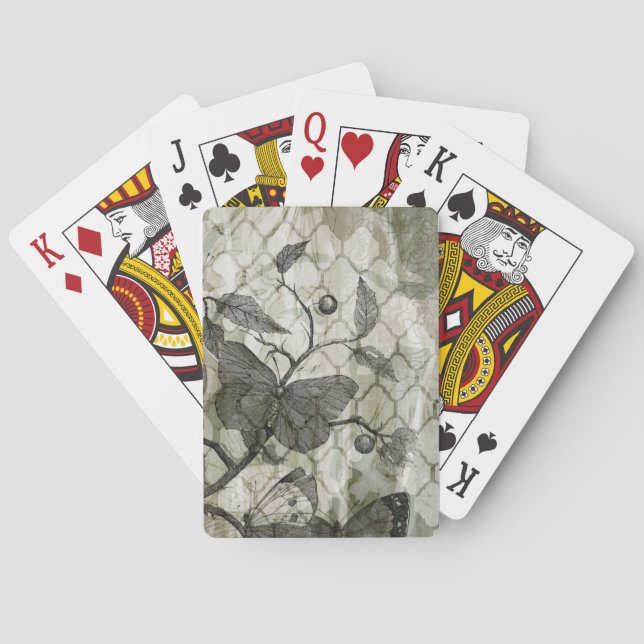 Jeu De Cartes Papillons Arabesques I (dos)