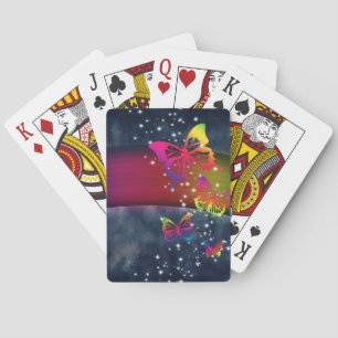 Jeu De Cartes Papillons des arcs-en-ciel n