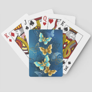 Jeu De Cartes Papillons d'or