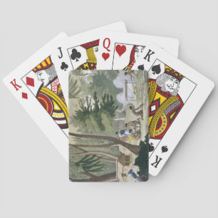 Jeu De Cartes Papu tribe on the Isle of Rawak, plate 20 from 'Le