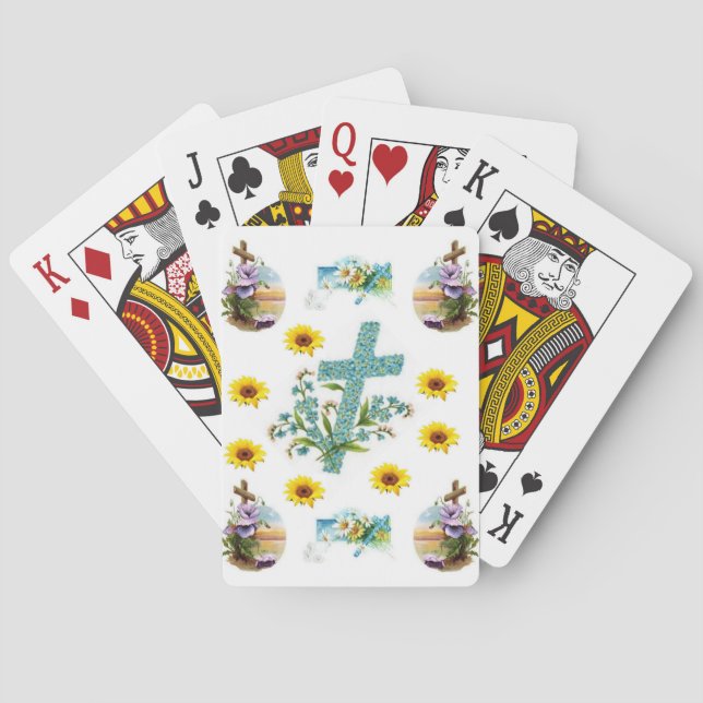 Jeu De Cartes Pâques Jeu de carte Deck (dos)