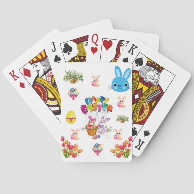 Jeu De Cartes Pâques Jeu de carte Deck (dos)