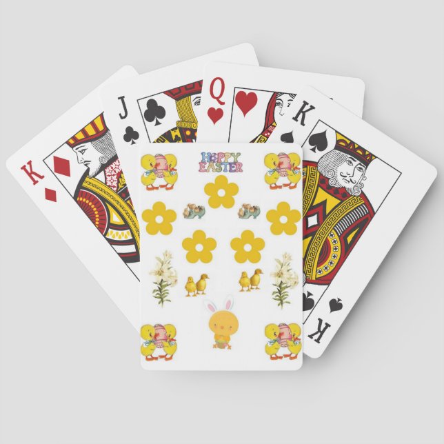 Jeu De Cartes Pâques Jeu de carte Deck (dos)