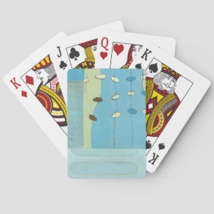 Jeu De Cartes Parade Abstraite des oeufs bleus