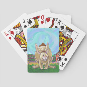 Jeu De Cartes Parade animalière sur lapin mignon