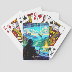 Jeu De Cartes Parc de course fantastique mignon