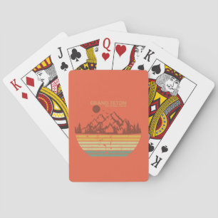 Jeu De Cartes Parc national de Grand Teton Wyoming
