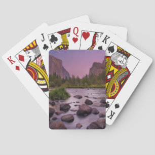 Jeu De Cartes Parc national de Yosemite au crépuscule