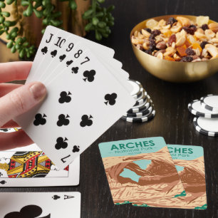 Jeu De Cartes Parc national des Arches Double Arche