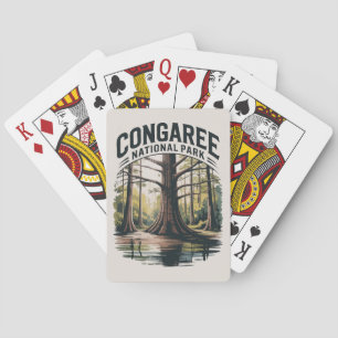 Jeu De Cartes Parc national du Congaree Caroline du Sud Wilderne